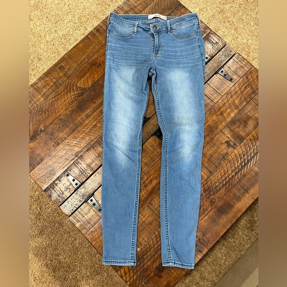 Hollister Denim - Hollister Blue Skinny Jeans 7L